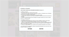 Desktop Screenshot of maturophilie.com